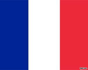 Bendera Perancis PowerPoint