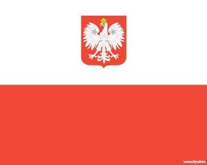 Polen Flagge Powerpoint-Vorlage