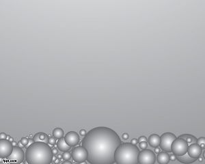 Grau Bubbles Powerpoint-Vorlagen