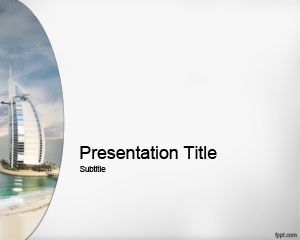 PowerPoint modelo Dubai