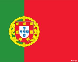 Flag Portugalia PowerPoint