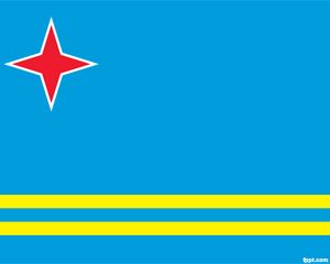 Bandera de Aruba PPT