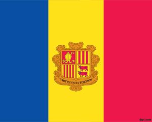 Bandeira de Andorra PPT