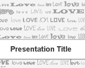 Cinta Template untuk PowerPoint