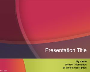 Template cor Mix PowerPoint