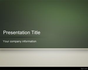 Format School Blackboard PowerPoint