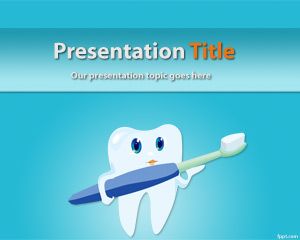 Kosmetische Zahnmedizin Powerpoint-Vorlage