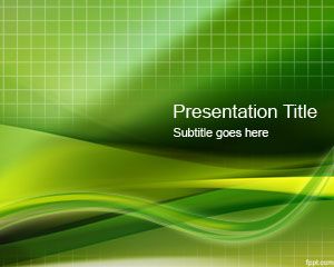 Format Green Grid PowerPoint