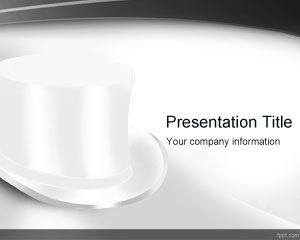 Format Top White Hat PowerPoint