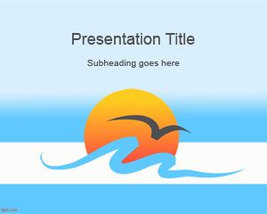 Море PowerPoint Theme