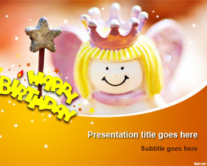 Template Buon compleanno PowerPoint