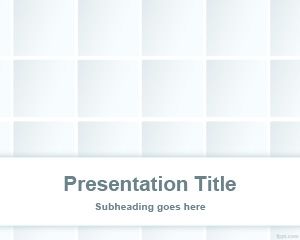 梯度瓷砖的PowerPoint模板