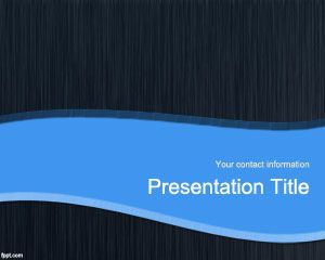 Template biru Litespeed PowerPoint