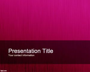 Template Fucsia Personalized PowerPoint