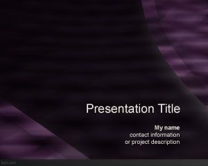 Template Violeta textura PowerPoint