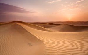 26 HD Desert PPT-Hintergrundbilder
