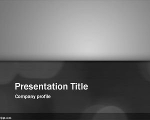 Clean Template Gray PowerPoint