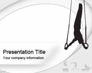 Template Olympic Gymnastics PowerPoint