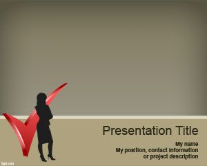 Modello lavoro carriera PowerPoint