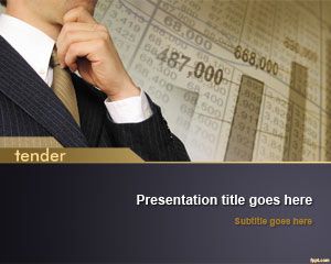 PowerPoint modelo Tender