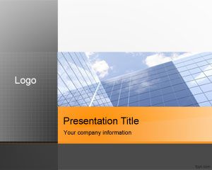 Modèle Office Professional affaires PowerPoint