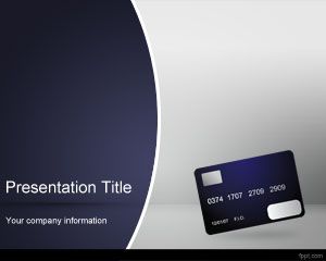 Format Card de debit PowerPoint