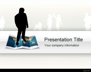 Szablon Worldwide Organizacja PowerPoint