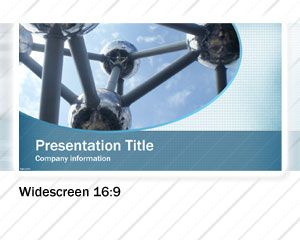 Modello di business Widescreen PowerPoint