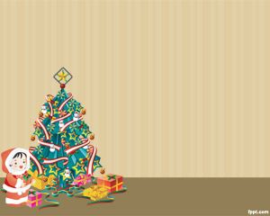 Pohon Natal Gambar untuk PowerPoint