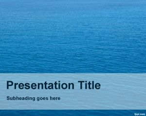 Template PowerPoint Nautical