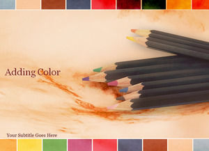 Adicionando lápis de cor