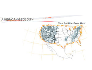 amerykański geologia