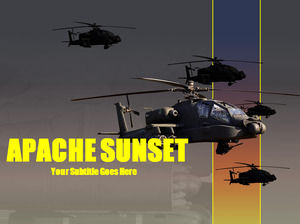 elicopter Apache șablon ppt