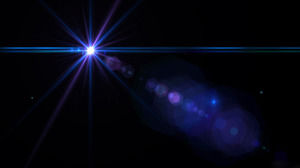 image de l'étoile bleu fond PPT dynamique