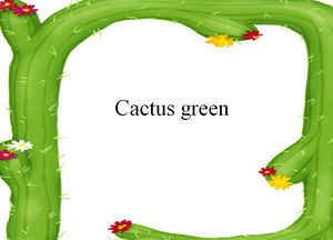 Cactus zielony