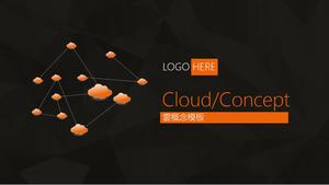 Cloud-Service Cloud-Technologie Cloud-Computing-PPT-Vorlage