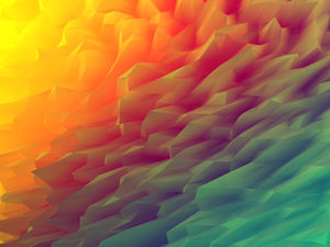 Colorido poligonal PPT imagen de fondo