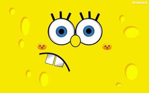 Image d'arrière-plan mignon SpongeBob PPT