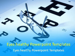 Augen gesund Powerpoint-Vorlagen