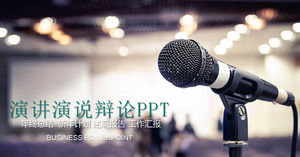 Modelo de PPT do discurso de fala geral