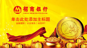 Modèle PPT de financement des investissements Golden China Merchants Bank