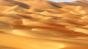 Goldene Wüste Diashow Hintergrundbild