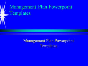 Plantillas Powerpoint plan de gestión