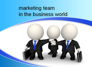 équipe de marketing dans le monde des affaires