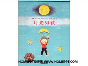 "Ayışığı çocuk" resimli kitap hikayesi