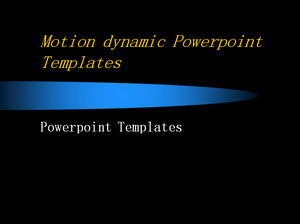 Motion Шаблоны динамической Powerpoint