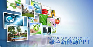 保护环境，创造绿色新能源PPT模板