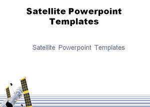 Plantillas Powerpoint satélite