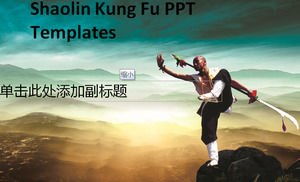 Shaolin Kung Fu modelos de PPT