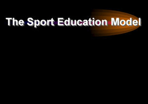Sport Bildung